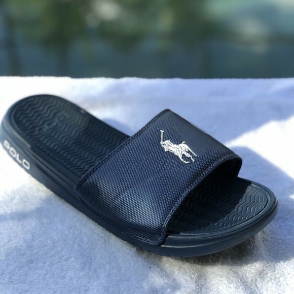 Polo Ralph Lauren Rodwell Blue Slide 
